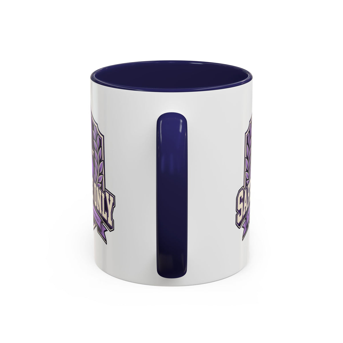 Coffee Mug — "Safe Love Only" Domestic Violence Awareness (Purple Ribbon)