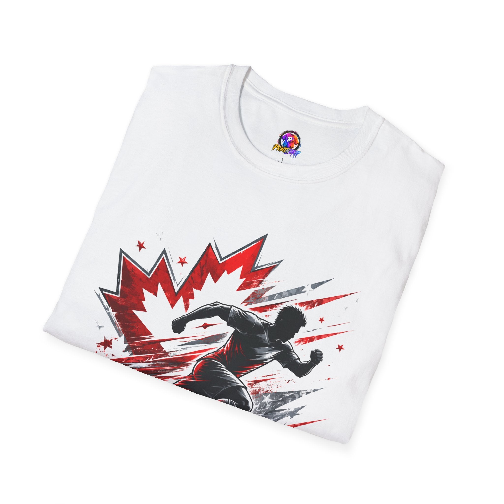 Canada Northern Force Running T‑Shirt — Canada Maple Runner Athletic Tee