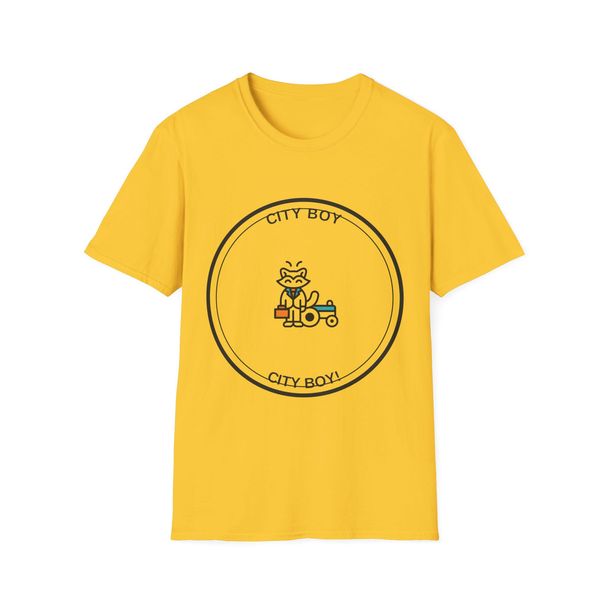 City Boy T-Shirt — Cute Cartoon Scooter Logo Tee - Trending Now - August 2026