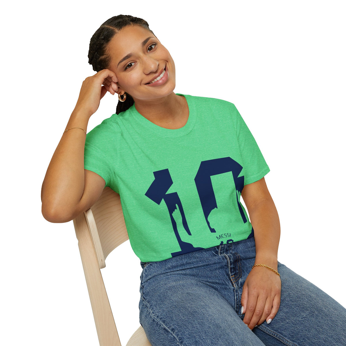 Number 10 Jersey T-Shirt — Retro Athletic Graphic Tee