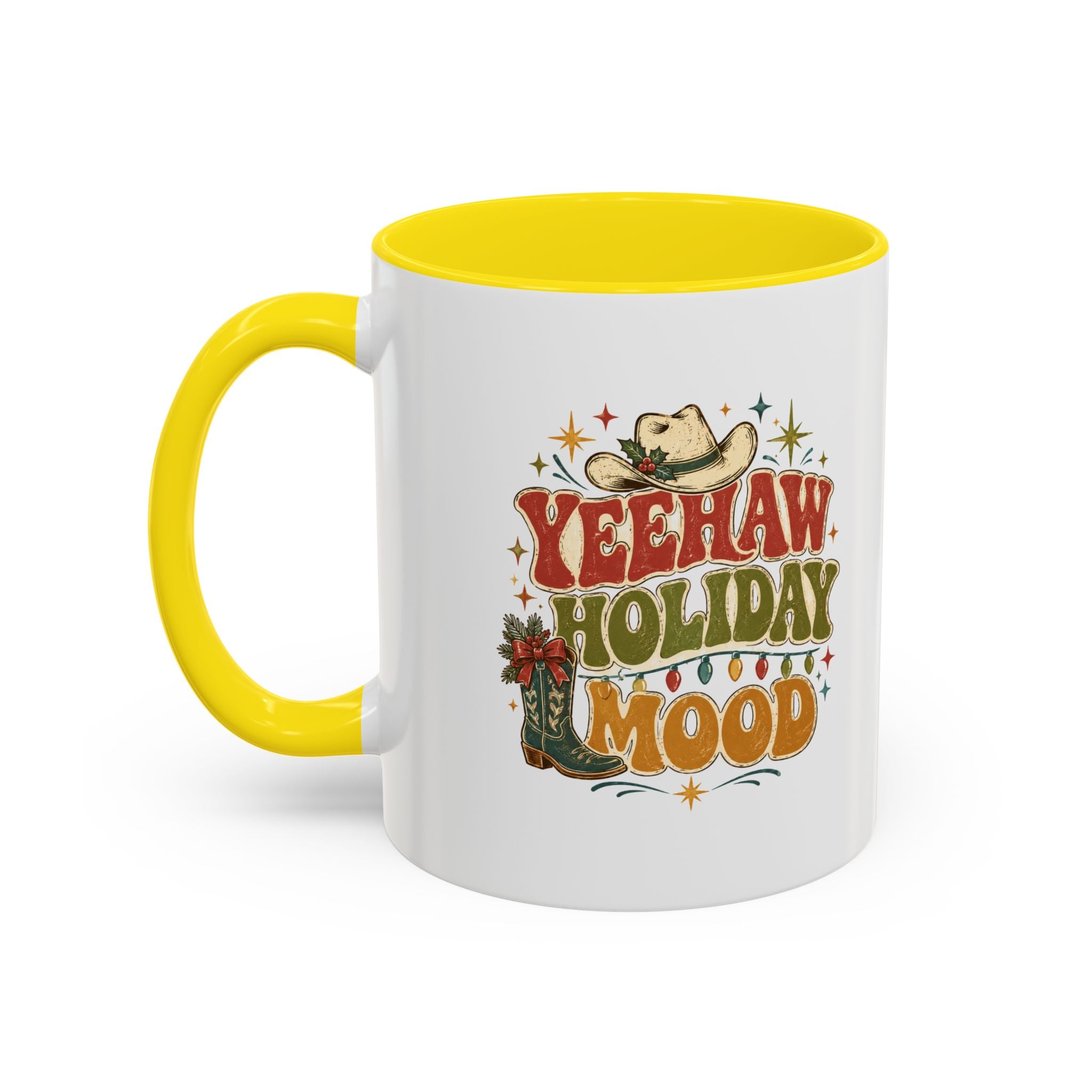 Christmas Yeehaw Holiday Mood Coffee Mug