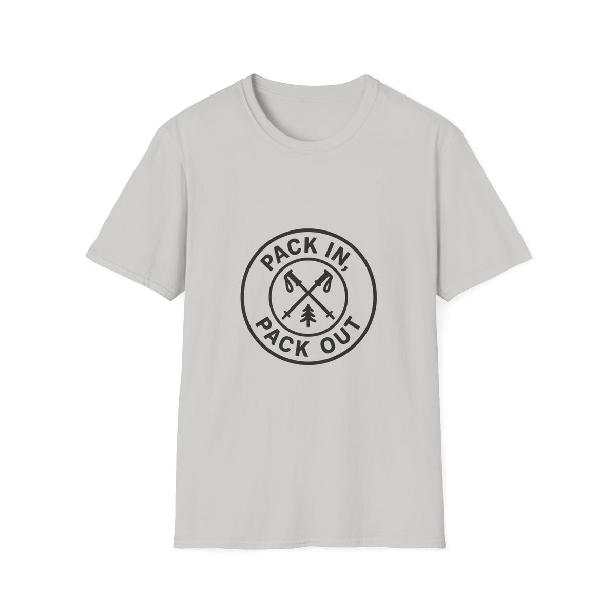 Black Minimalist Circle Logo T-Shirt - Trending Now - August 2026