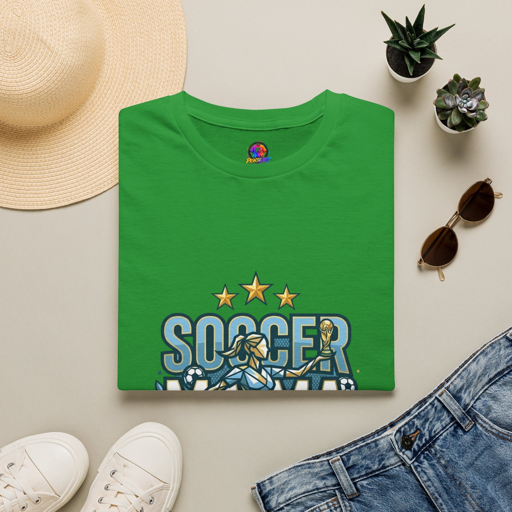Soccer Mama 2026 T-Shirt — Women's Supporter Mom Tee