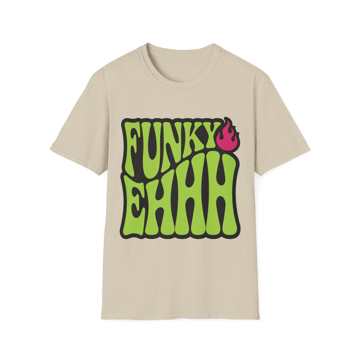 Funky Chili T-Shirt — Retro Psychedelic Green Flame Graphic Tee - Trending Now - August 2026