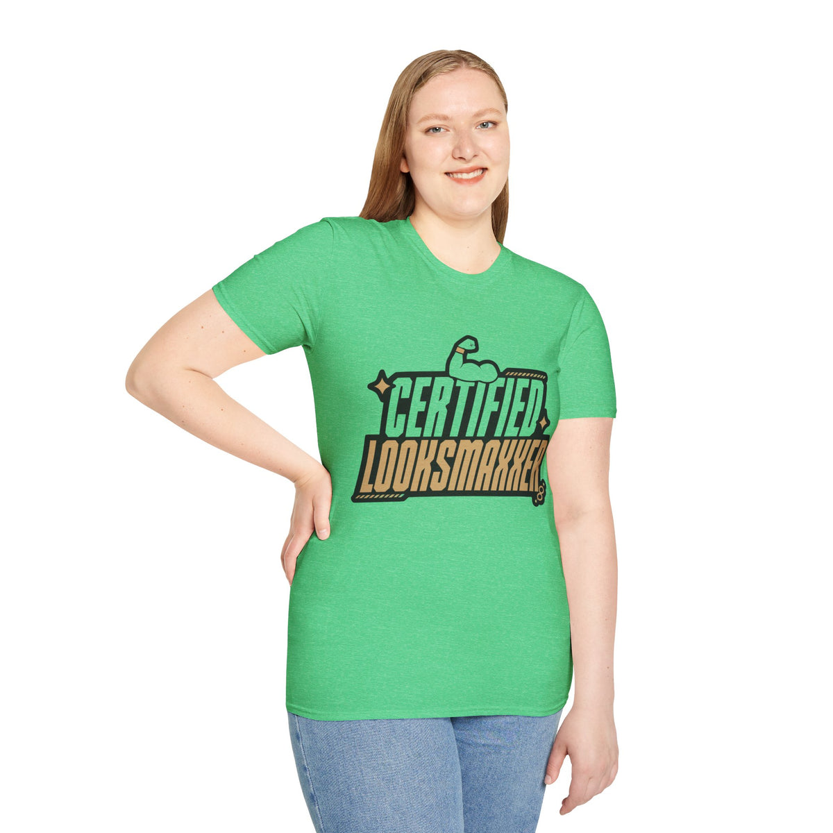 Certified Looksmaxxer T-Shirt — Funny Fitness & Glow-Up Tee - Trending Now - August 2026