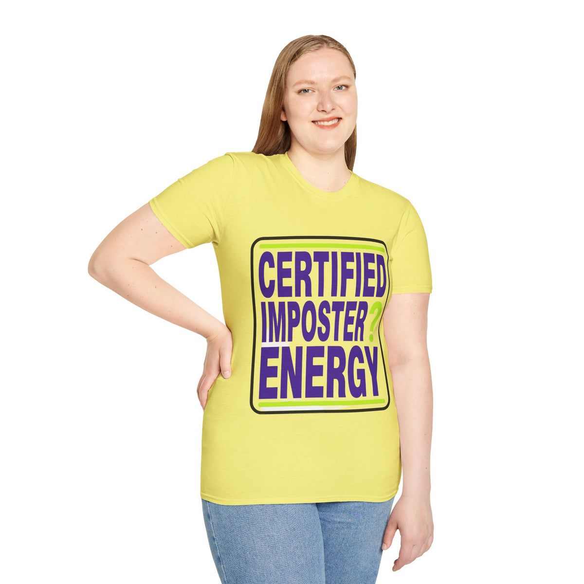 Certified Imposter Energy T-Shirt - Trending Now - August 2026