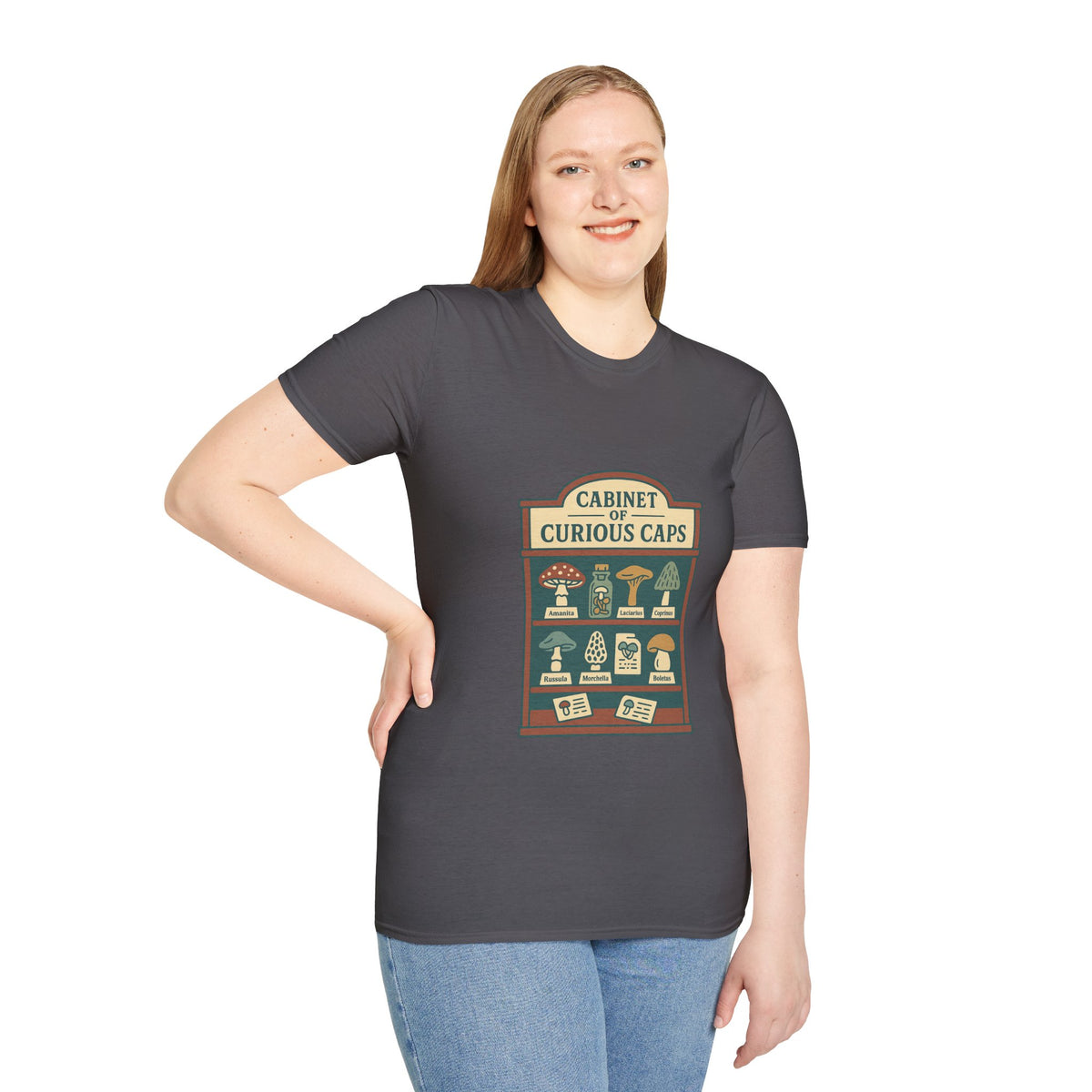 T-Shirt — Cabinet of Curious Caps Vintage Apothecary Graphic Tee - Trending Now - October 2026