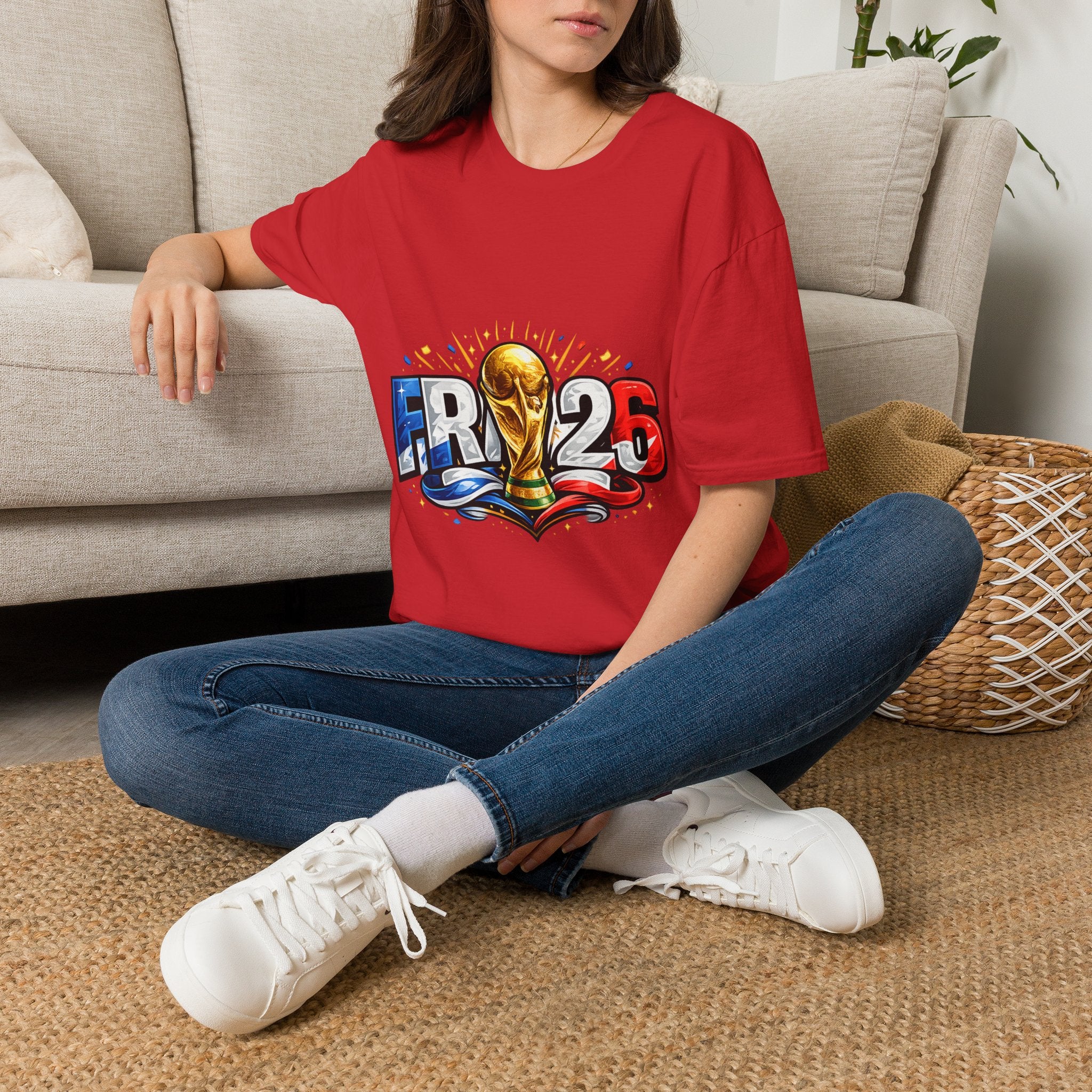 France World Cup Trophy 26 T-Shirt — Soccer Championship Fan Tee