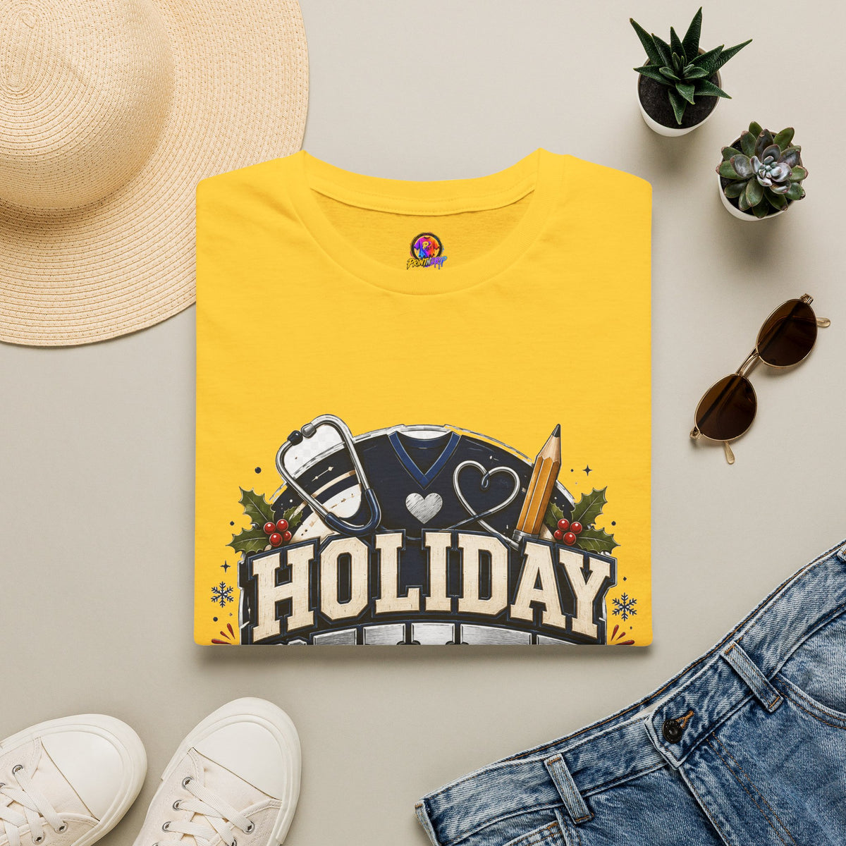 Holiday Shift Survivor T-Shirt — Nurse & Healthcare Worker Gift