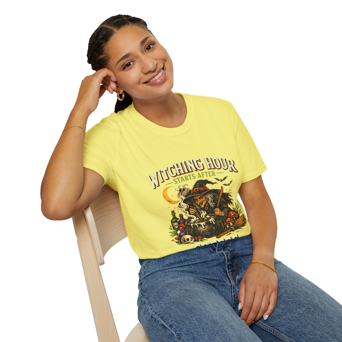 Halloween Witching Hour Unisex Softstyle T-Shirt