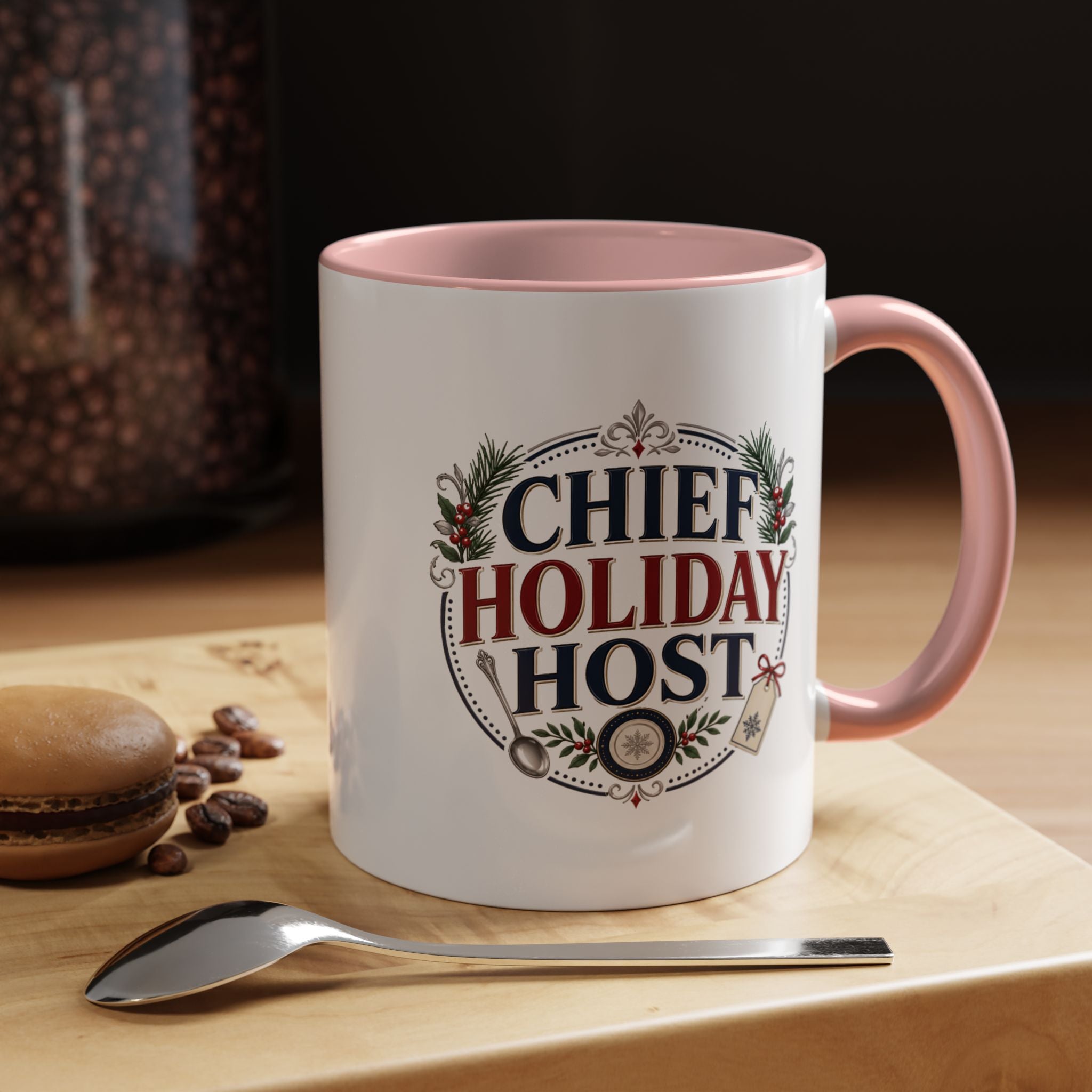 Christmas Chief Holiday Host Coffee Mug — Festive Christmas Morning Gift