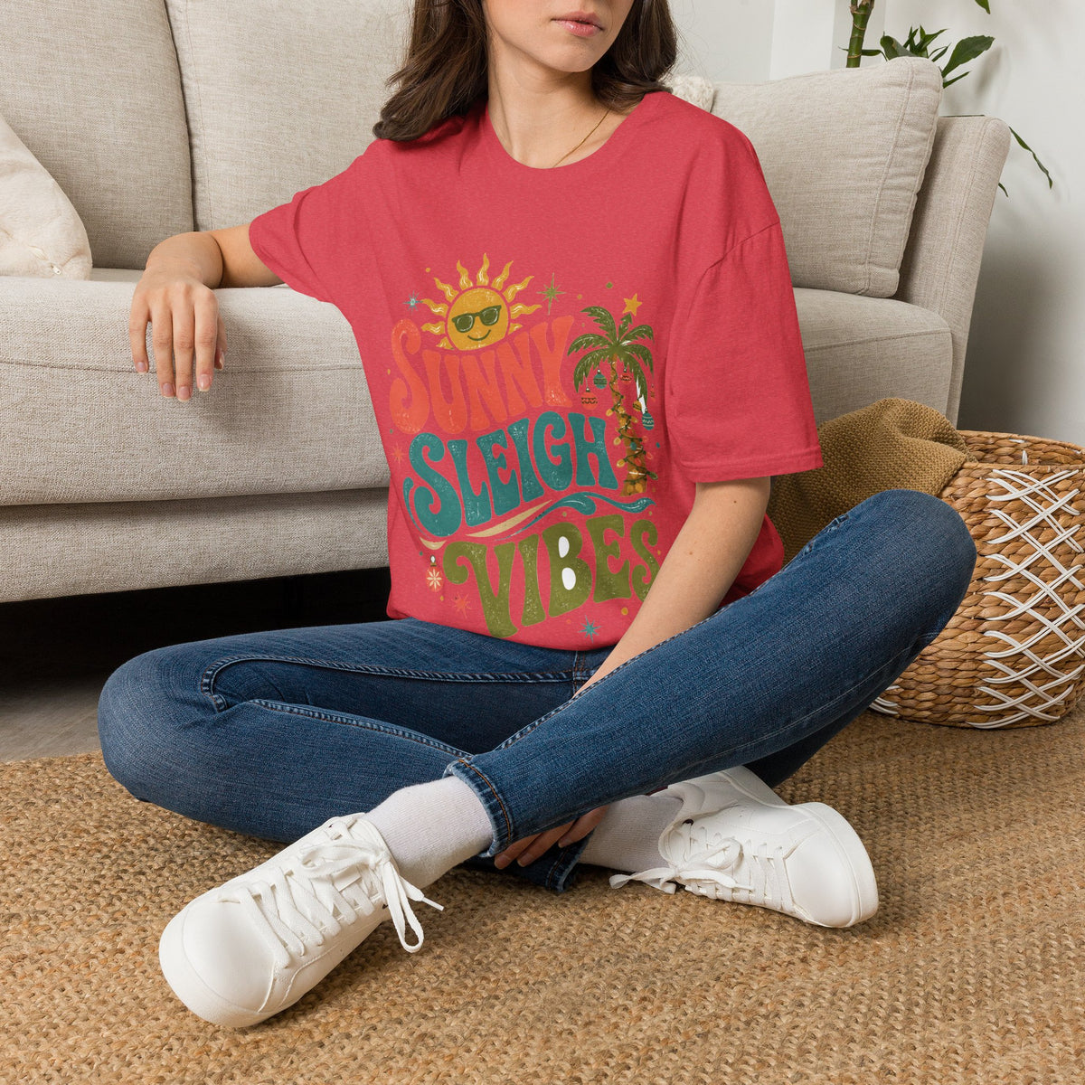 Sunny Sleigh Vibes T-Shirt