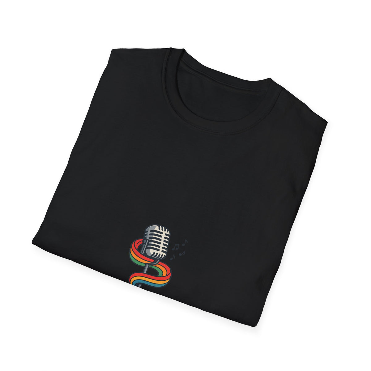 My Voice, My Colors T-Shirt — Pride Microphone Design - Trending Now - October 2026