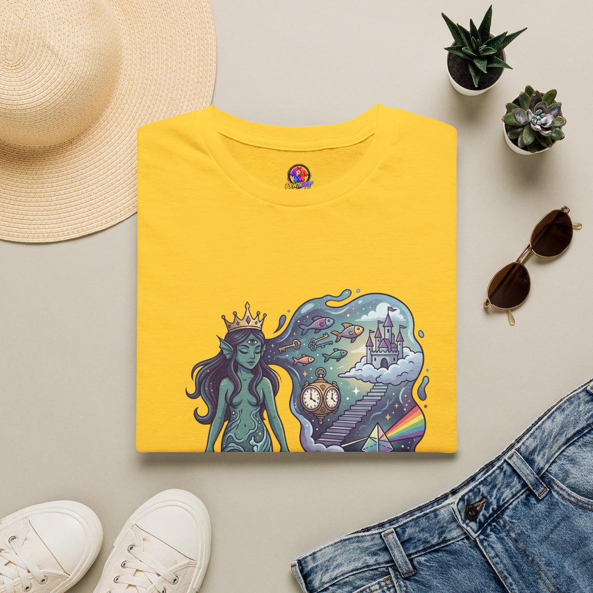 Pisces Daydream T-Shirt — 'Currently Lost in a Daydream' Zodiac Graphic Tee