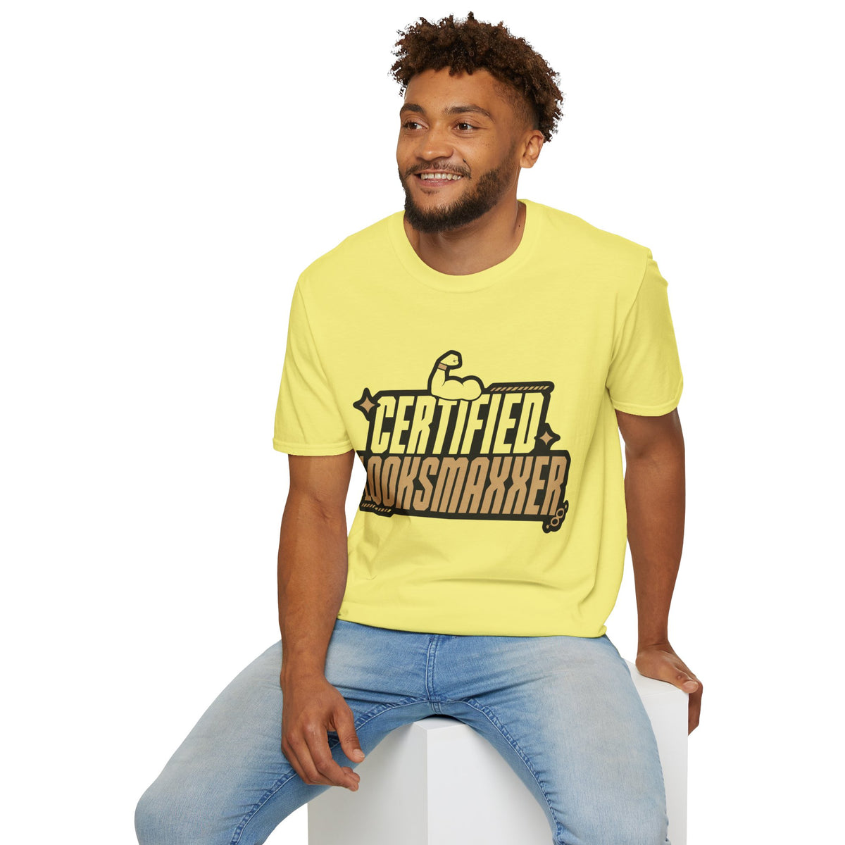 Certified Looksmaxxer T-Shirt — Funny Fitness & Glow-Up Tee - Trending Now - August 2026