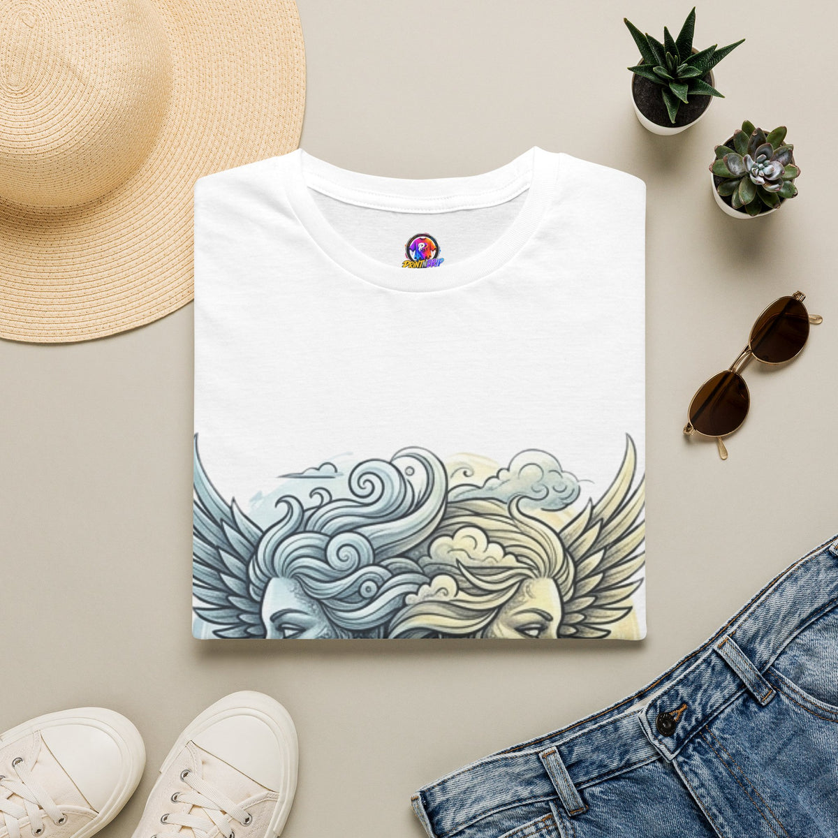 Gemini Zodiac Unisex Softstyle T-Shirt
