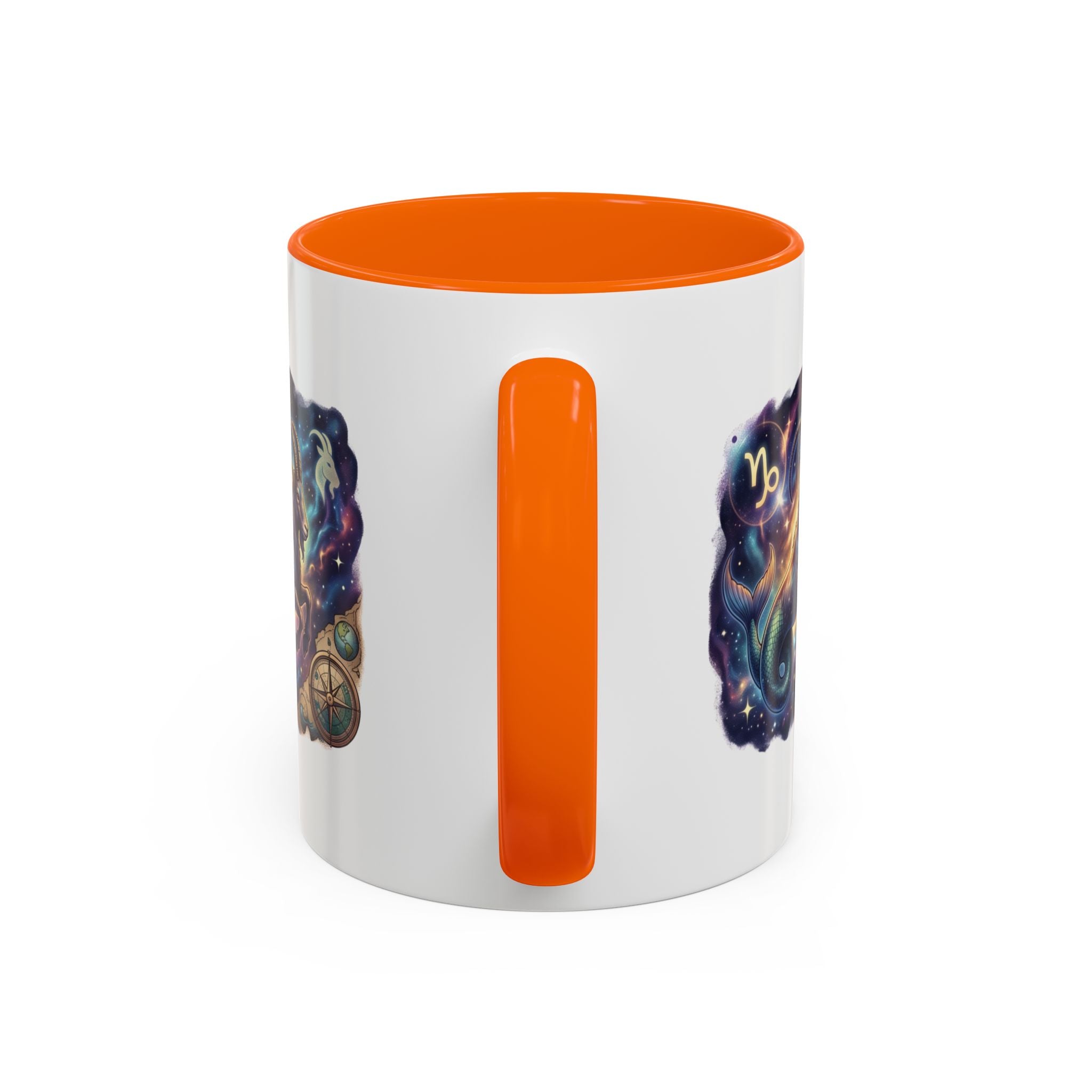 Capricorn Zodiac Coffee Mug — Celestial Goat Astrology Accent Mug