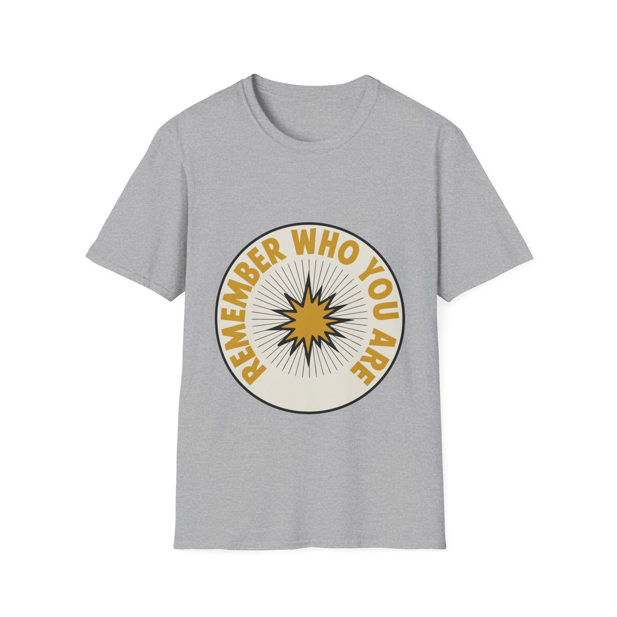 Remember Who You Are T-Shirt — Inspirational Retro Sunburst Tee - Trending Now - August 2026