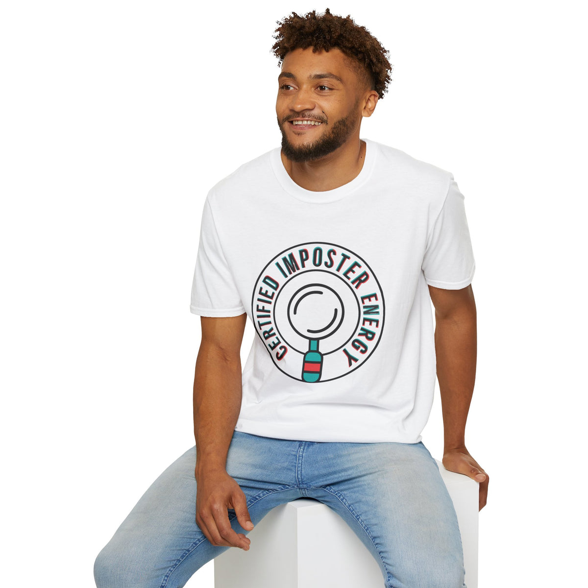 Certified Imposter Energy T-Shirt — Funny Self-Aware Graphic Tee - Trending Now - August 2026