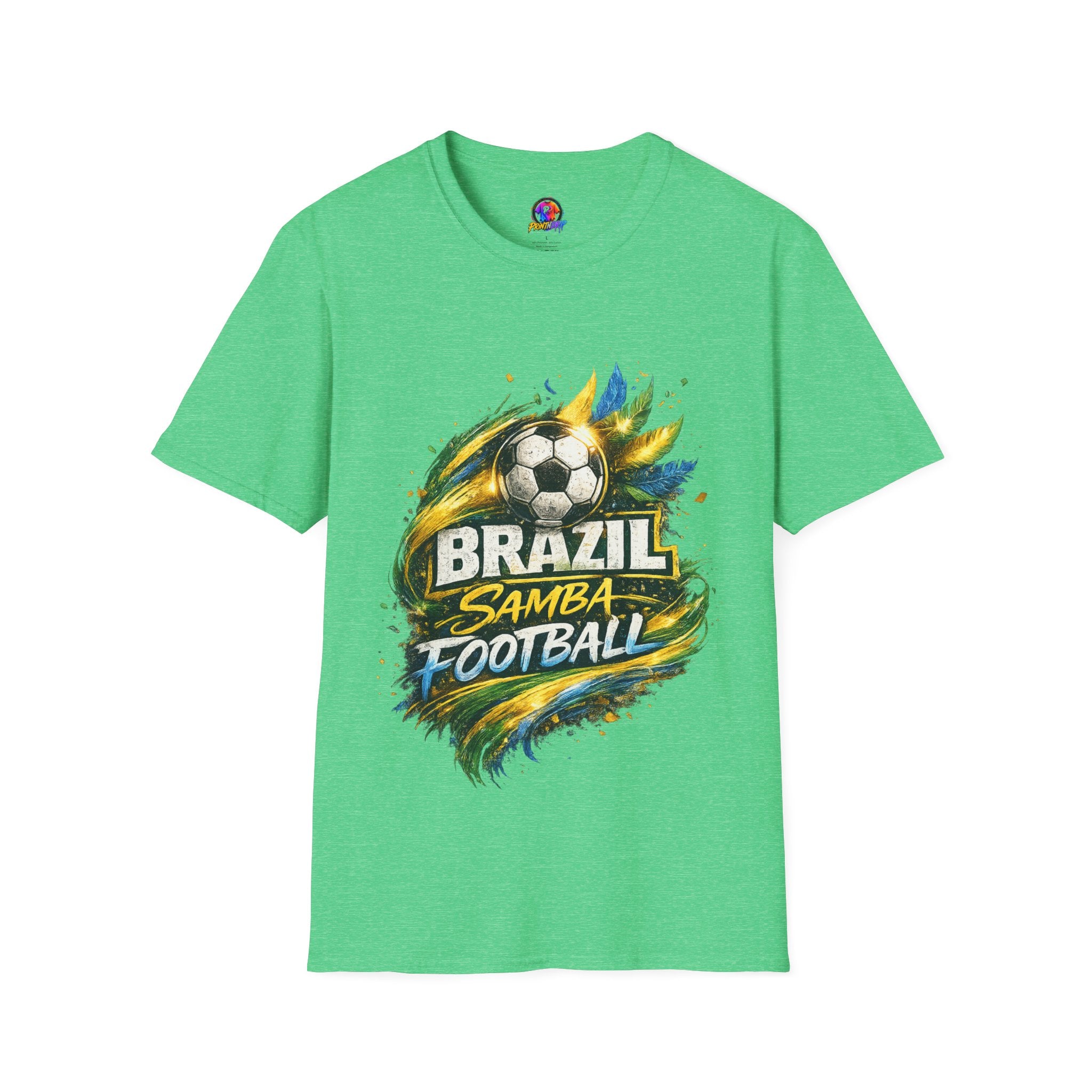 Brazil Samba Football T‑Shirt