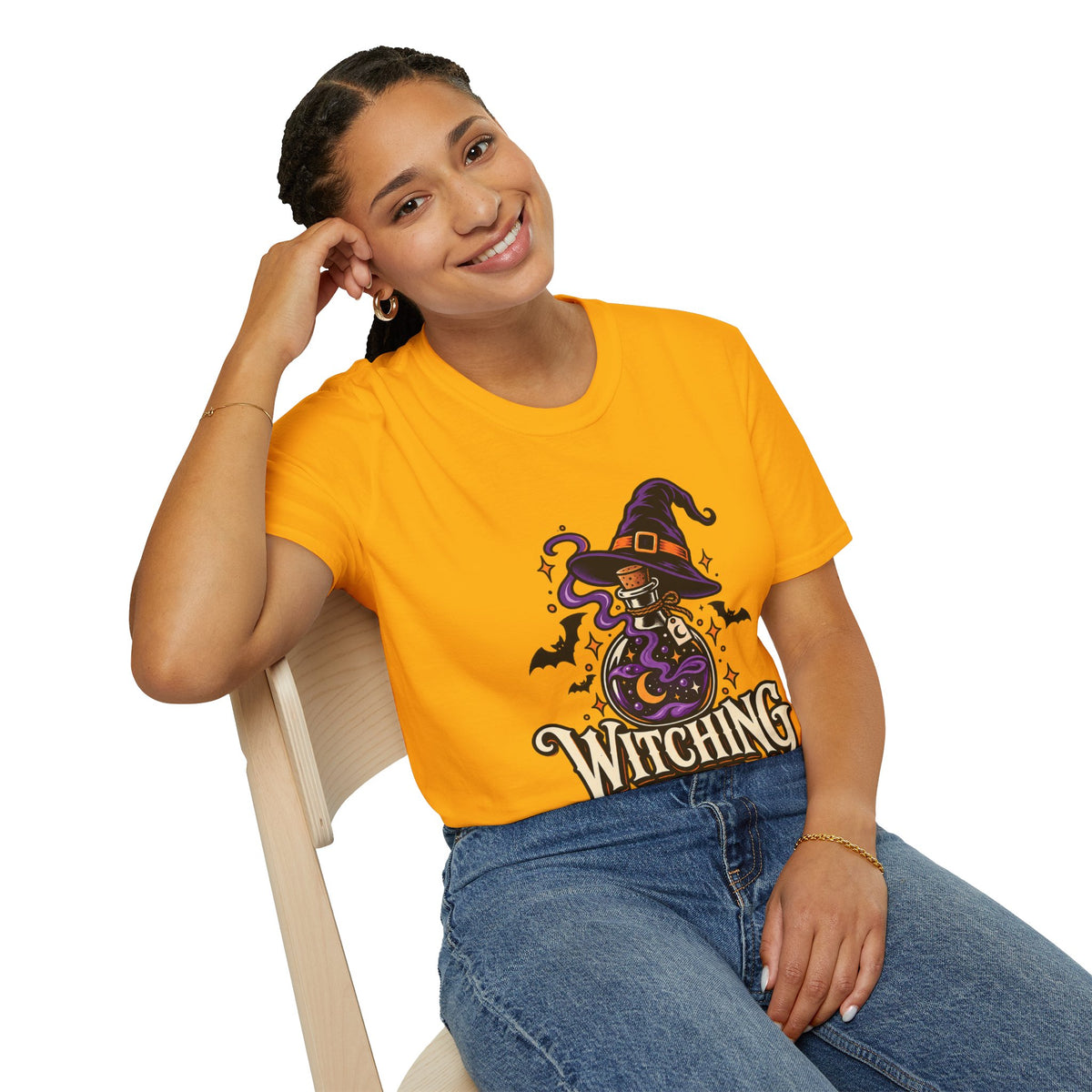 Witching Hour T-Shirt — Halloween Witch Potion Graphic Tee