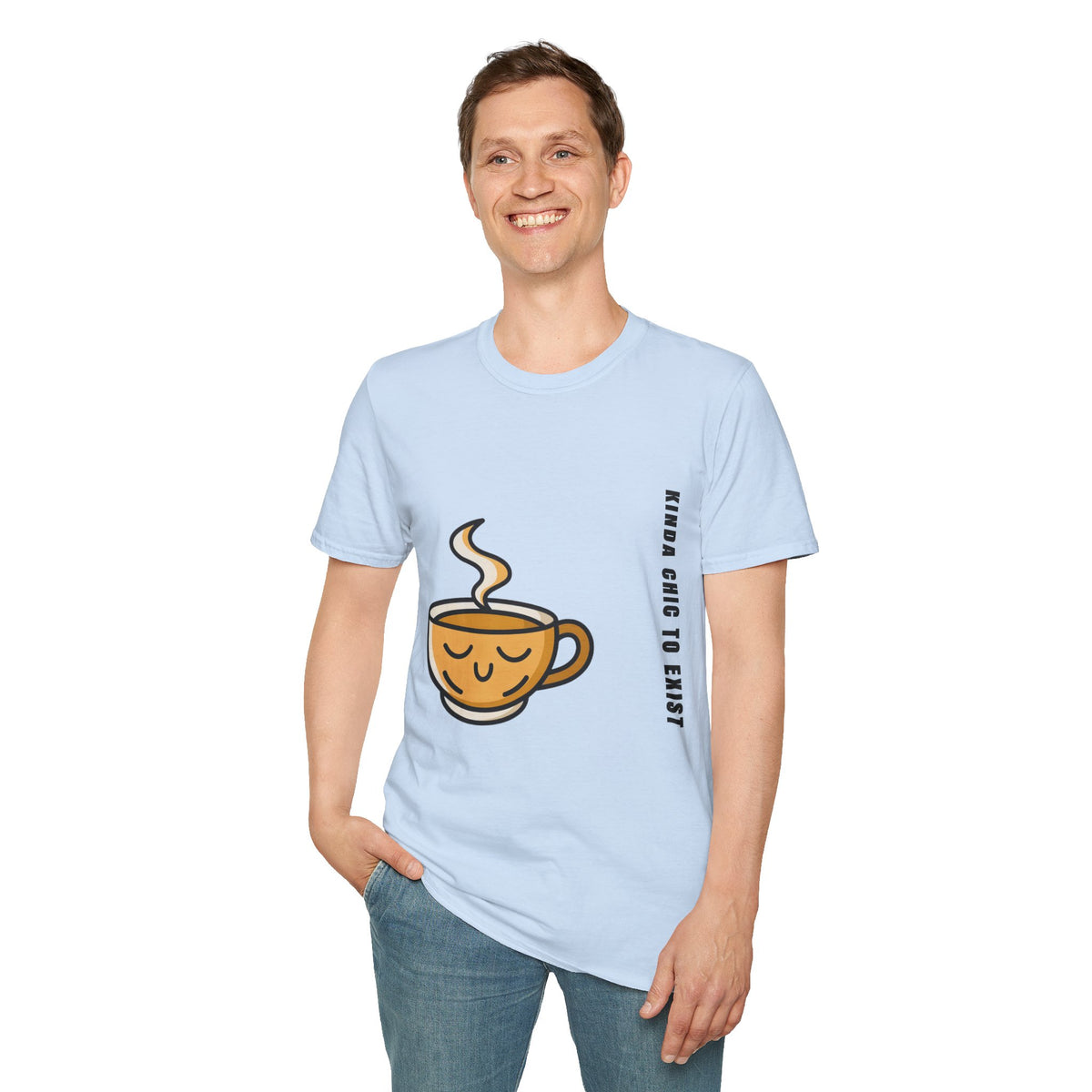 Coffee Cup T-Shirt — Cute Steaming Mug Graphic Tee - Trending Now - September 2026