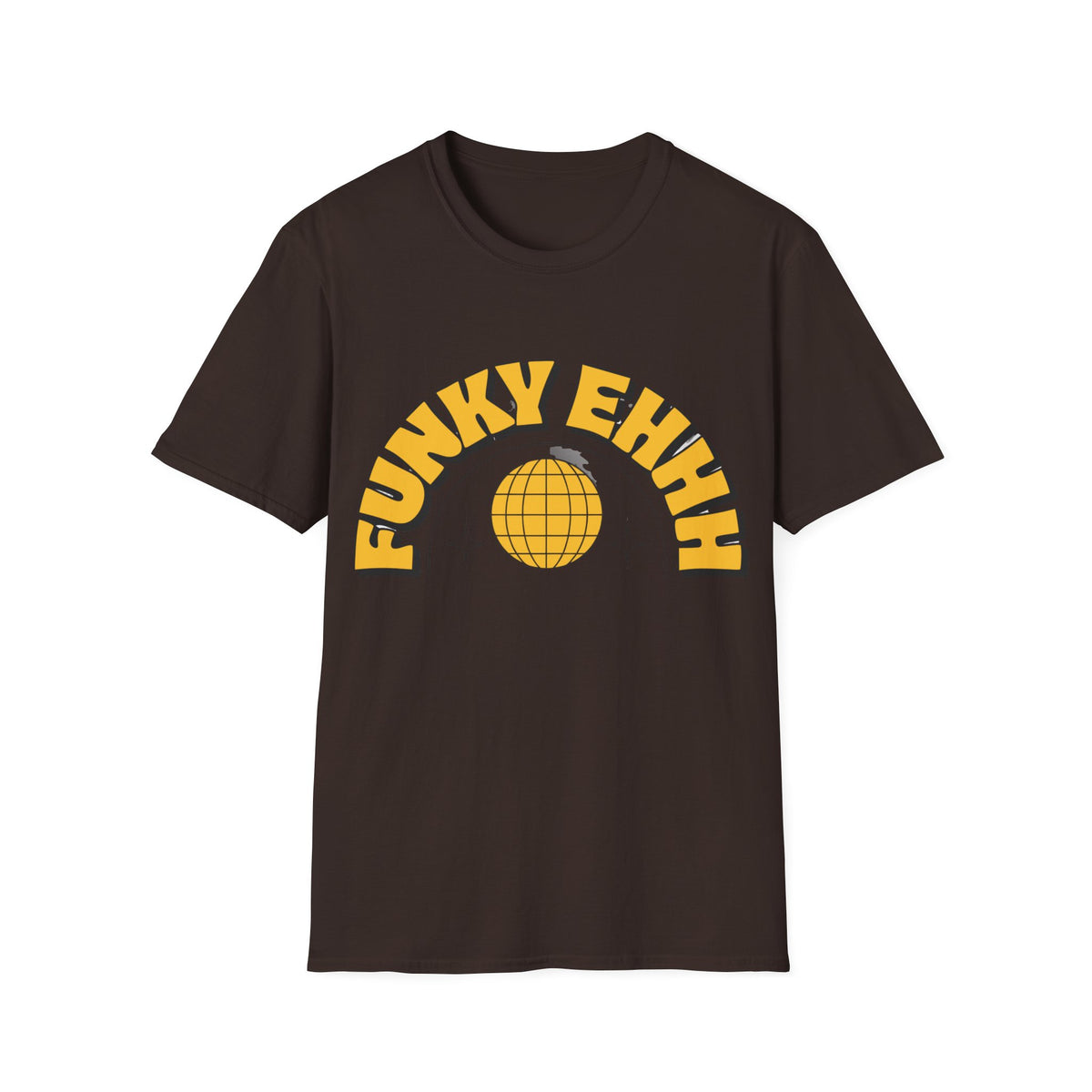 Funky Ehhh T-Shirt — Retro Yellow Disco Graphic Tee - Trending Now - August 2026