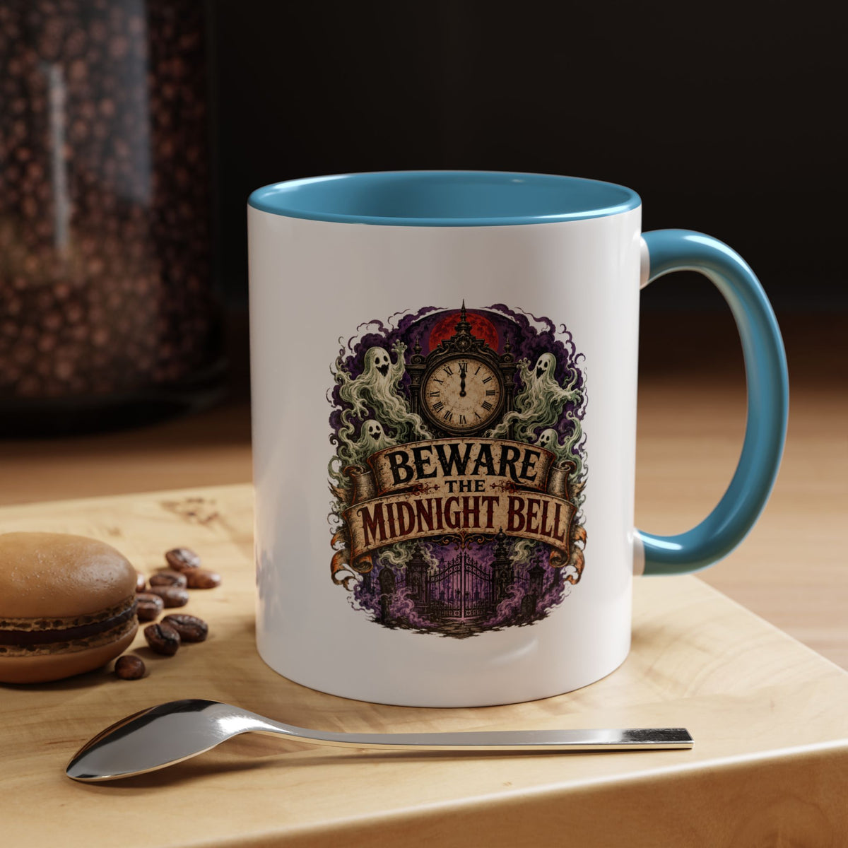 Halloween Beware Of Midnight Accent Coffee Mug