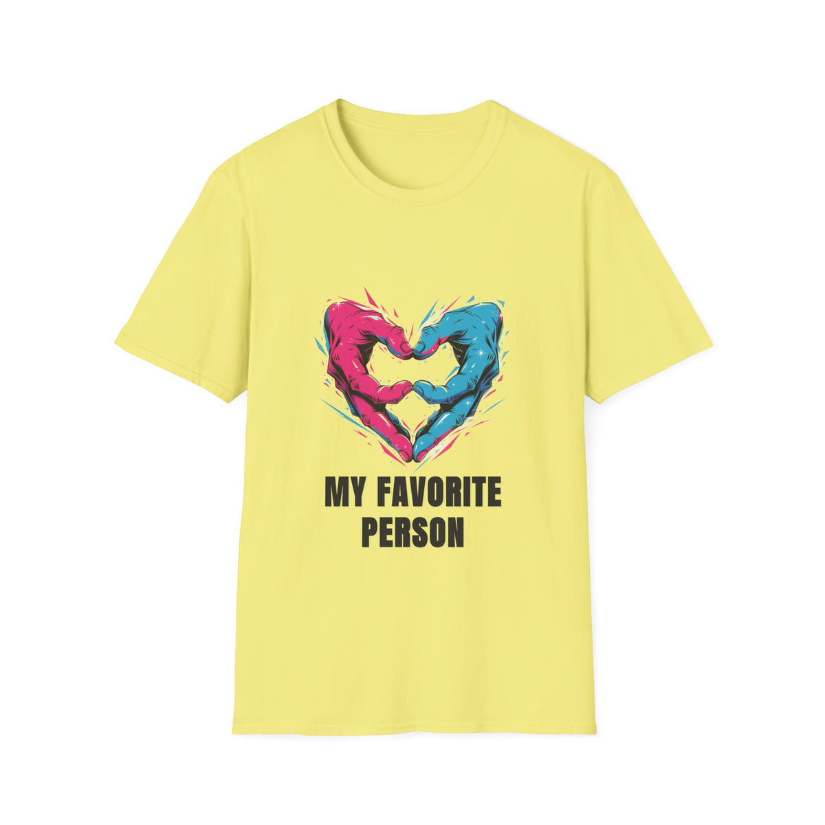 Heart Hands T-Shirt — “My Favorite Person” Couples Graphic Tee - Trending Now - August 2026