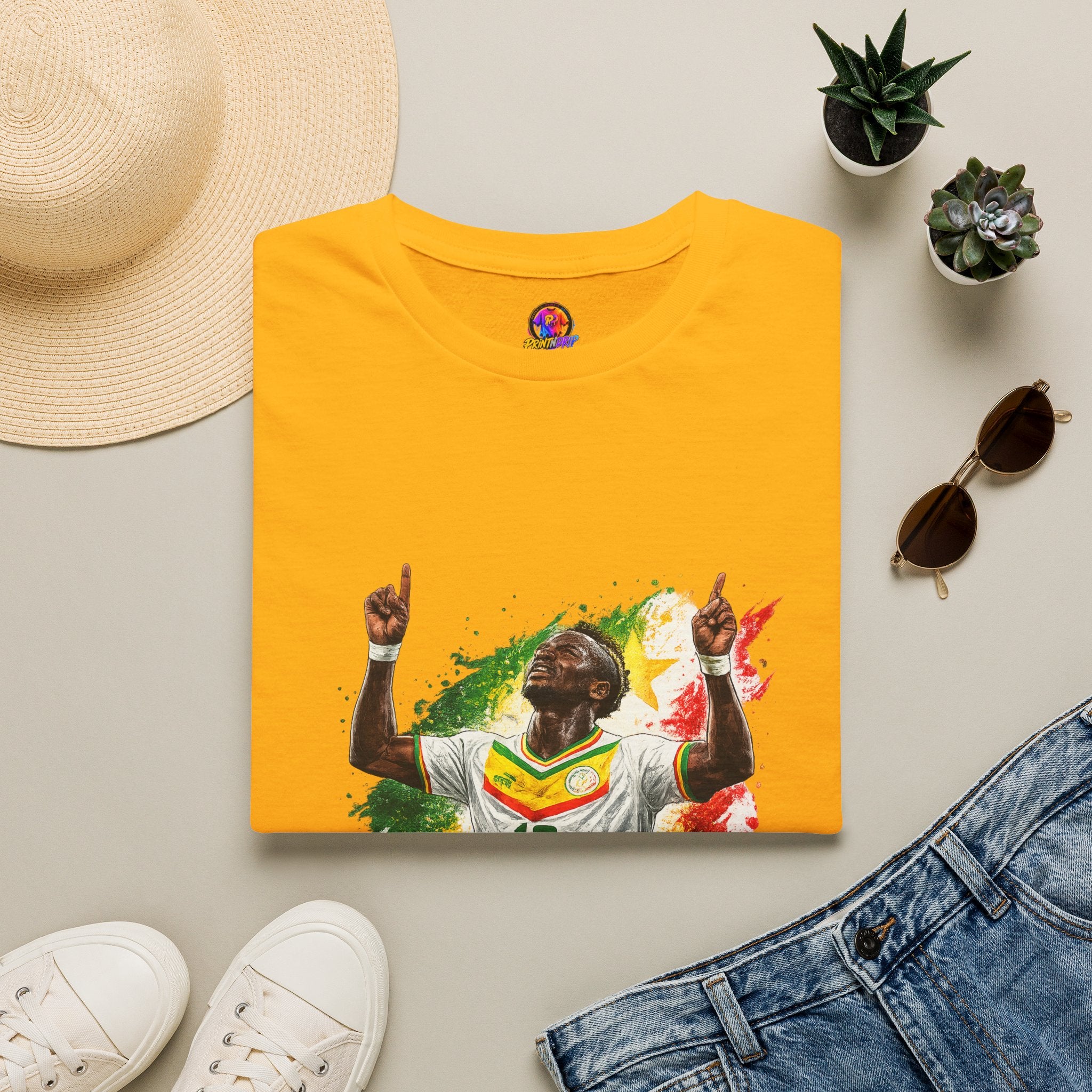Senegal Sadio Mané Football Shirt – Tribute Soccer Tee