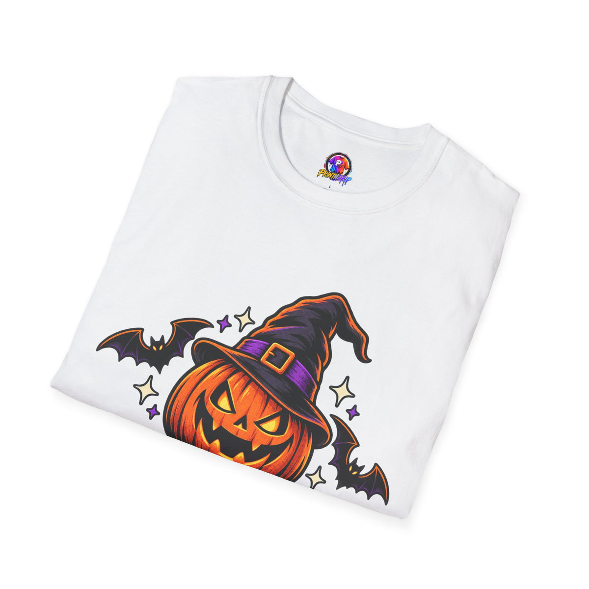 Halloween Pumpkin Tee — "Fright Night Favorite" Graphic T-Shirt