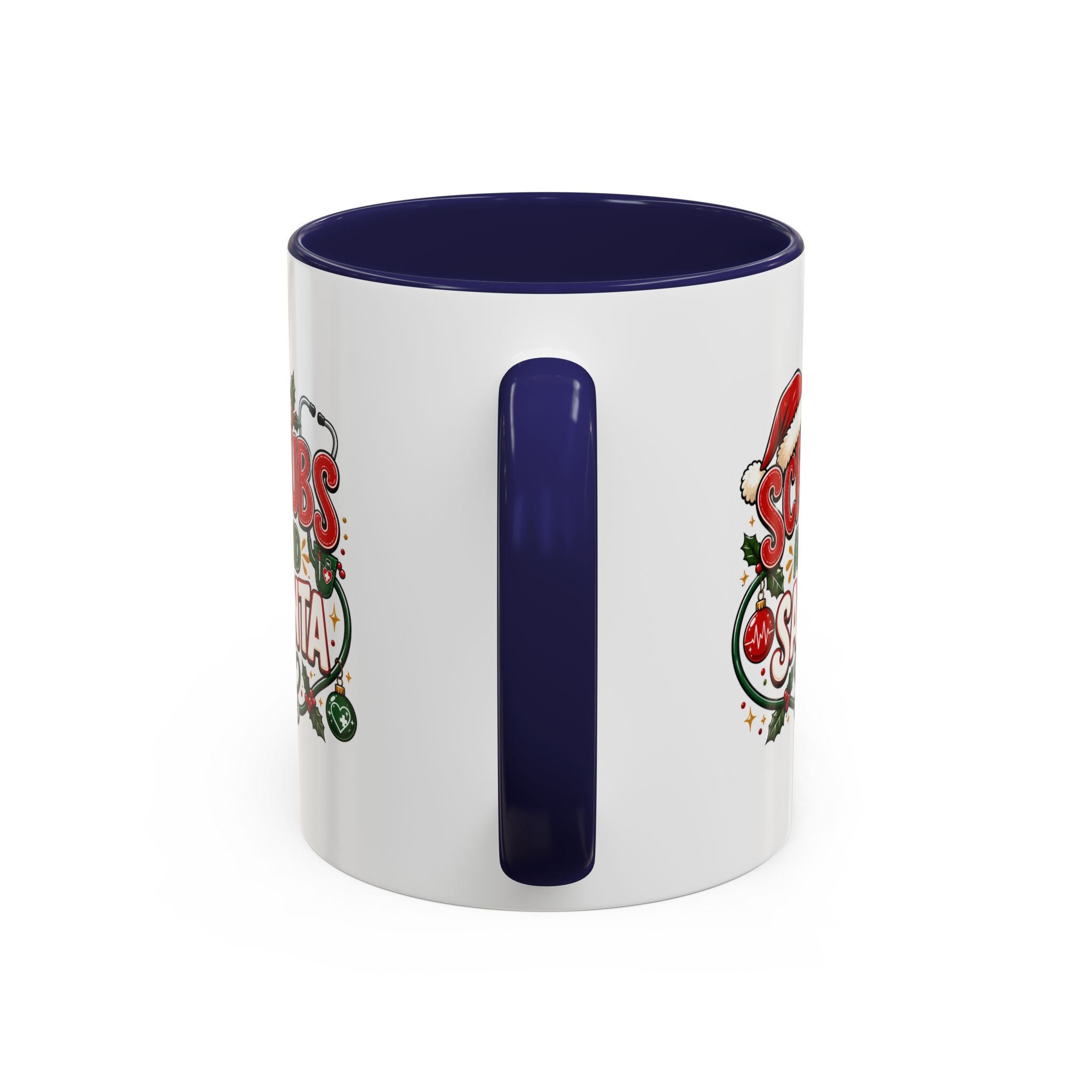 Scrubs and Santa Christmas Coffee Mug