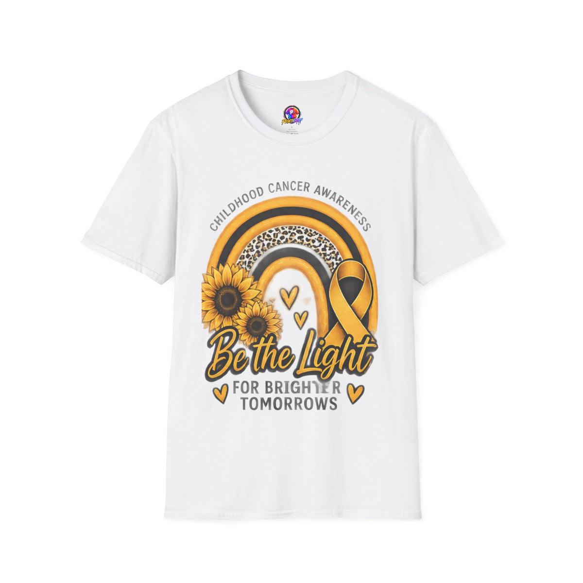 Be the Light Childhood Cancer Awareness T-Shirt