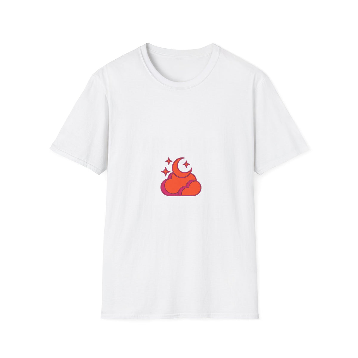 Moon & Stars Cloud T-Shirt — Cute Celestial Graphic Tee - Trending Now - September 2026