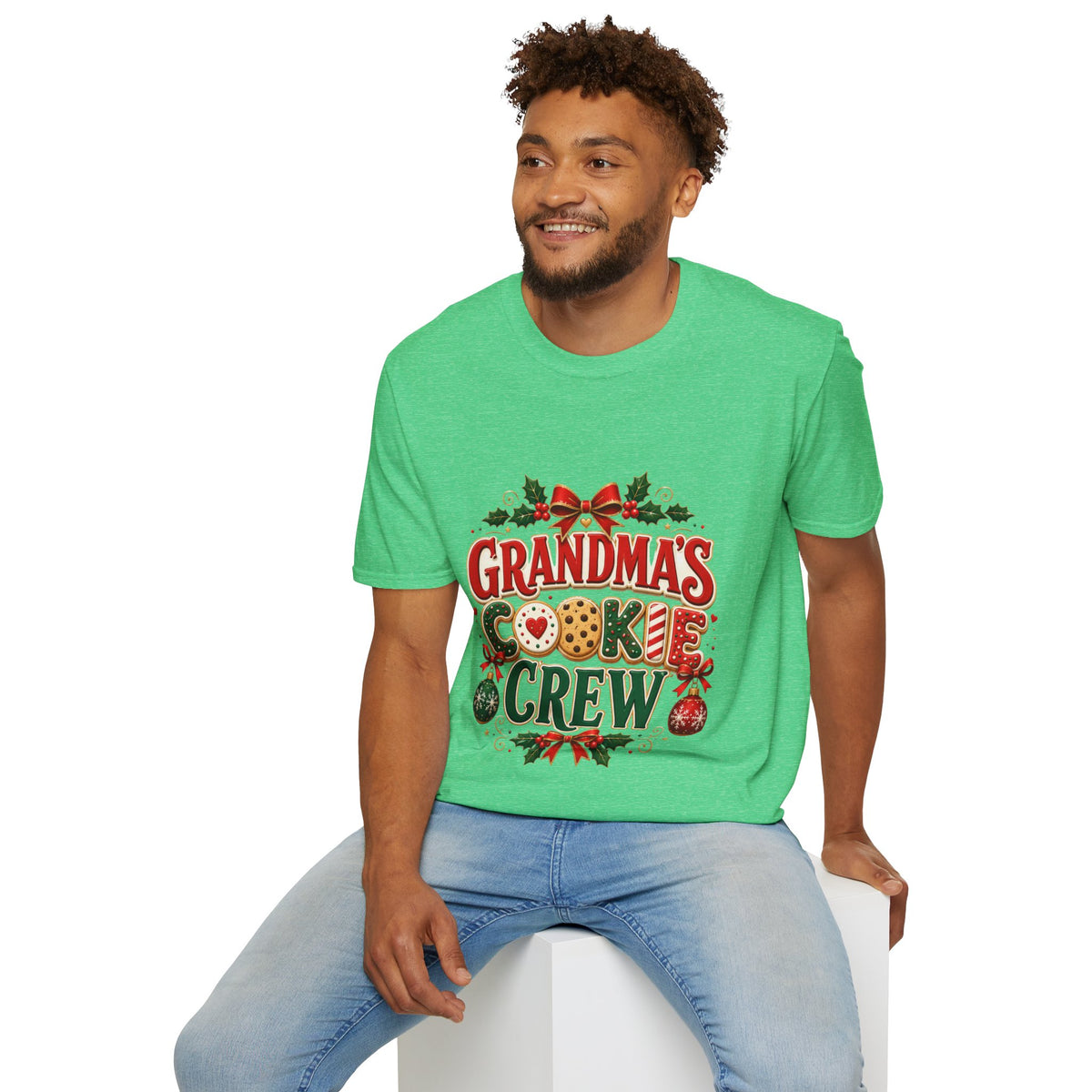 Grandma's Cookie Crew T-Shirt — Festive Christmas Baking Tee