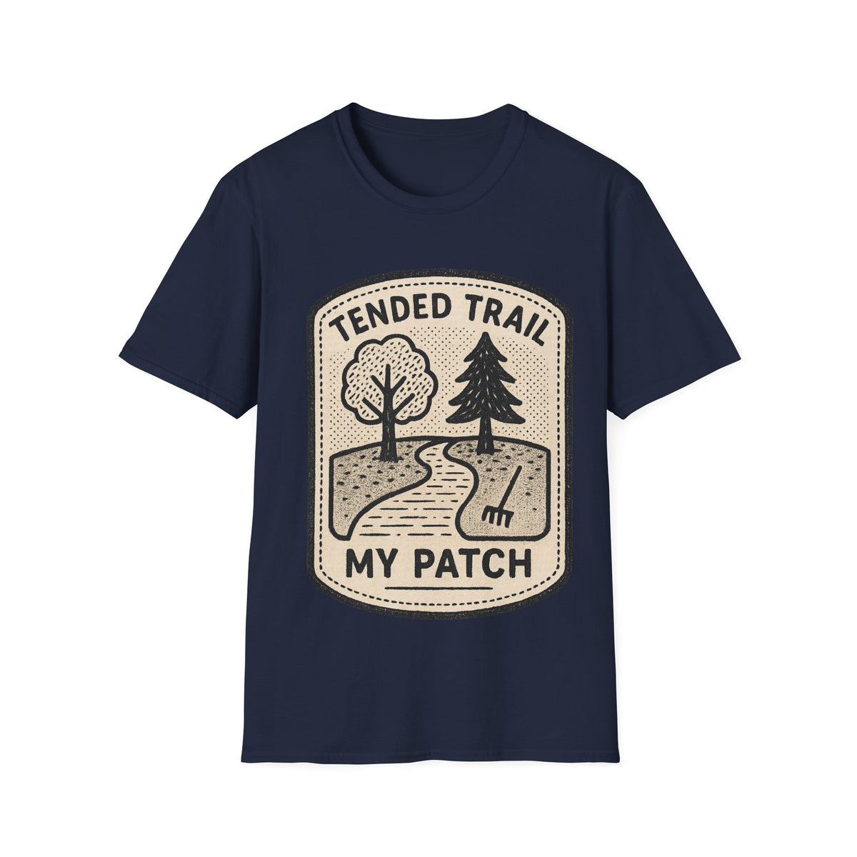 Guided Trail My Patch Vintage Badge T-Shirt, Retro Outdoor Hiking Graphic Tee - Trending Now - September 2026
