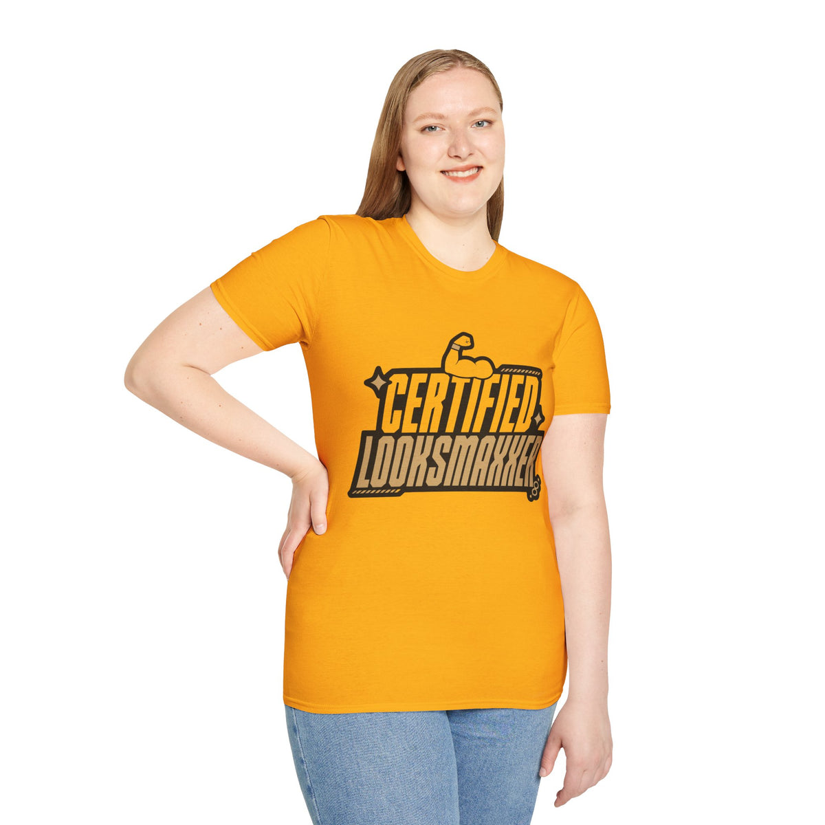 Certified Looksmaxxer T-Shirt — Funny Fitness & Glow-Up Tee - Trending Now - August 2026