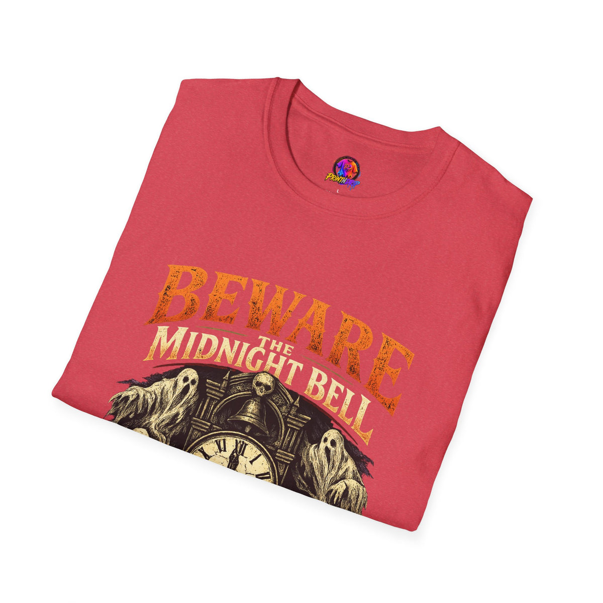 Halloween Beware Of Midnight Unisex Softstyle T-Shirt