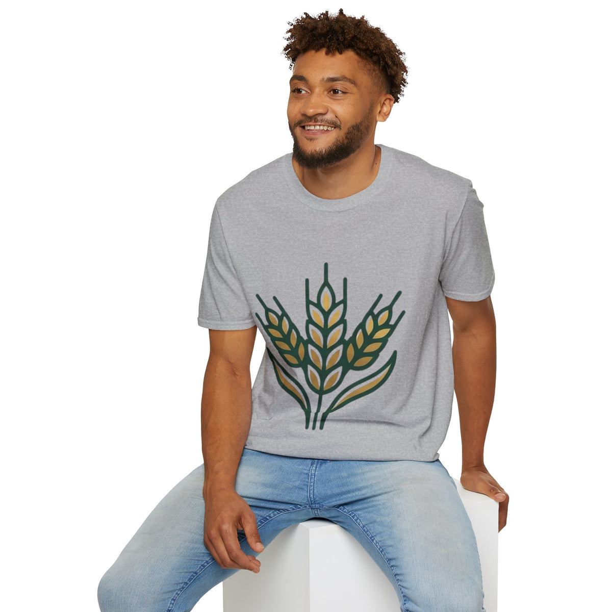 Virgo Zodiac Wheat Graphic T-Shirt