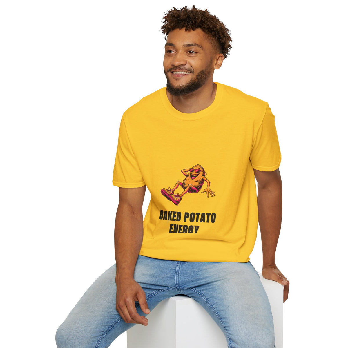 Baked Potato Energy T-Shirt — Funny Potato Graphic Tee - Trending Now - August 2026