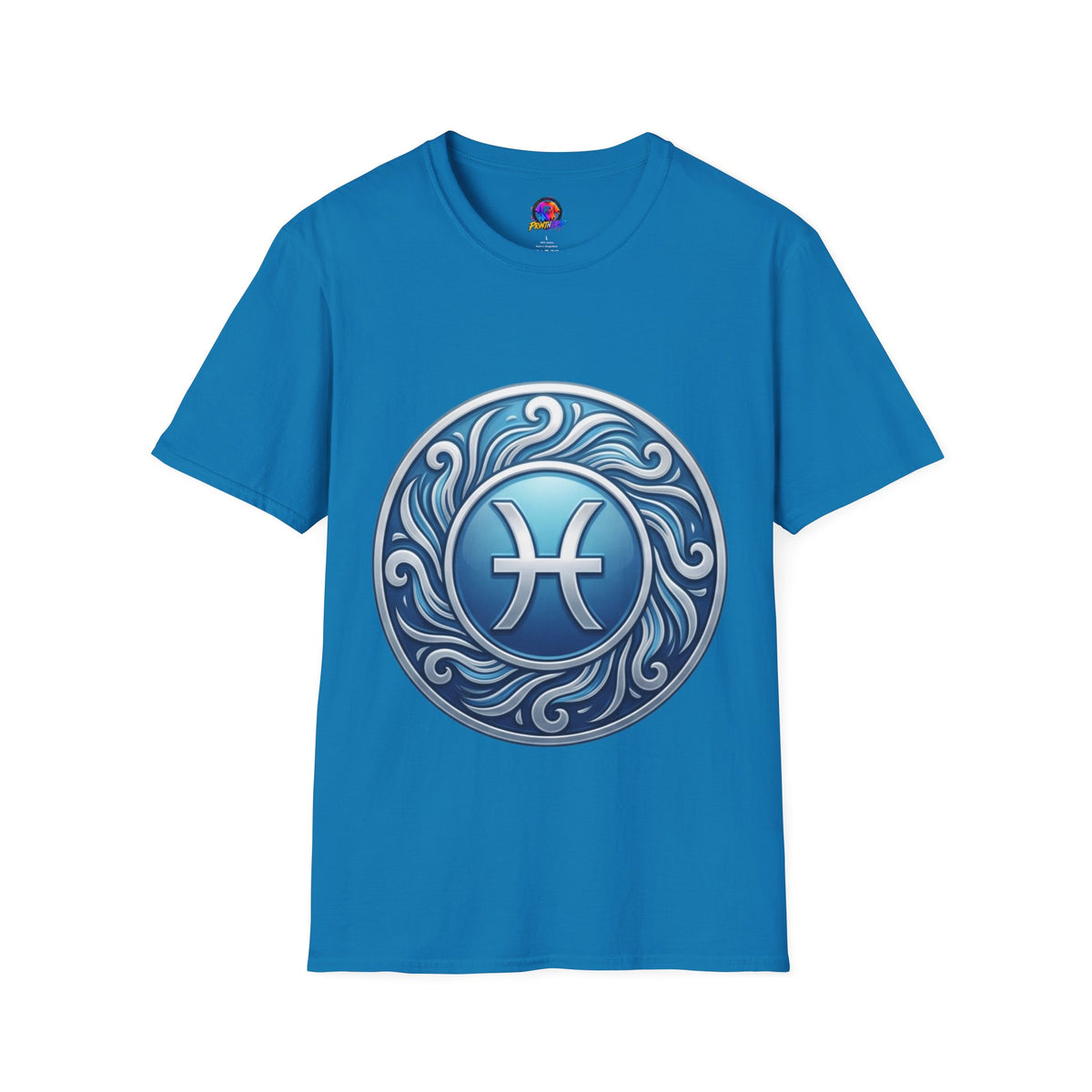 Pisces Zodiac T-Shirt – Blue Water Sign Astrology Tee