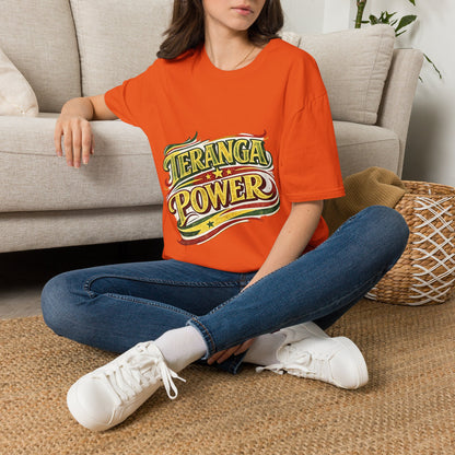 Senegal Teranga Power T-Shirt — Retro Senegal Pride Graphic Tee
