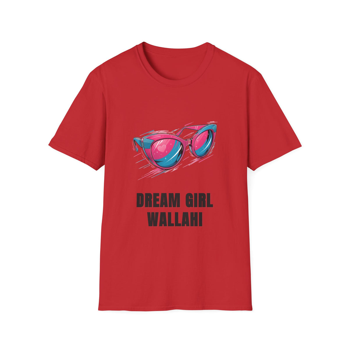 Dream Girl Wallahi T-Shirt — Retro Pink Sunglasses Graphic Tee - Trending Now - August 2026