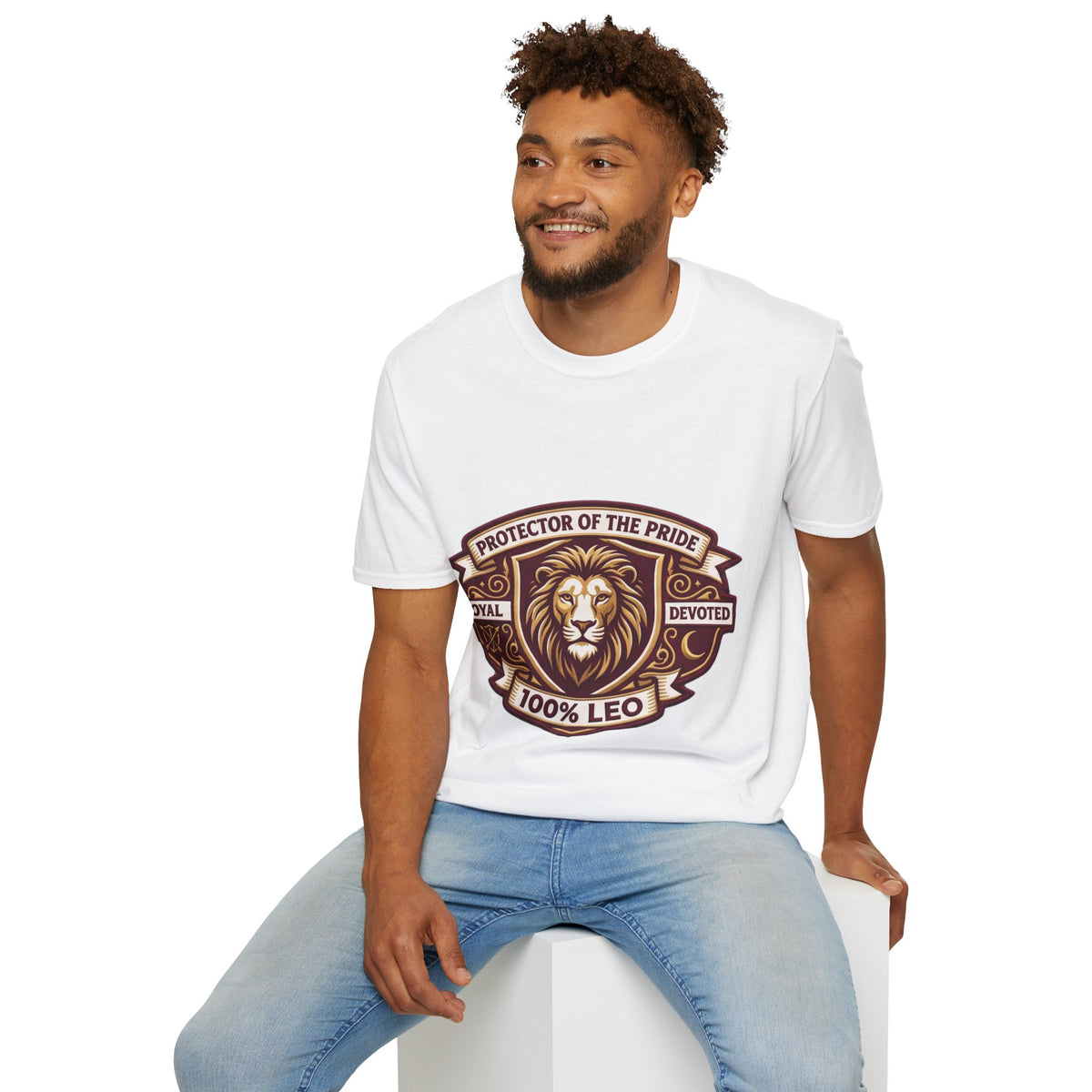Protector of the Pride Lion T-Shirt — 100% Leo Zodiac Tee