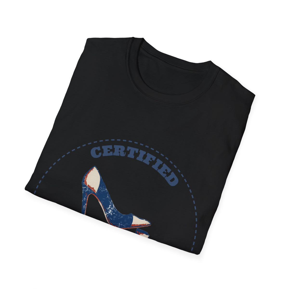 Certified Corporate Girl Retro Badge Tee - Funny Office Humor Graphic T-Shirt - Trending Now - September 2026