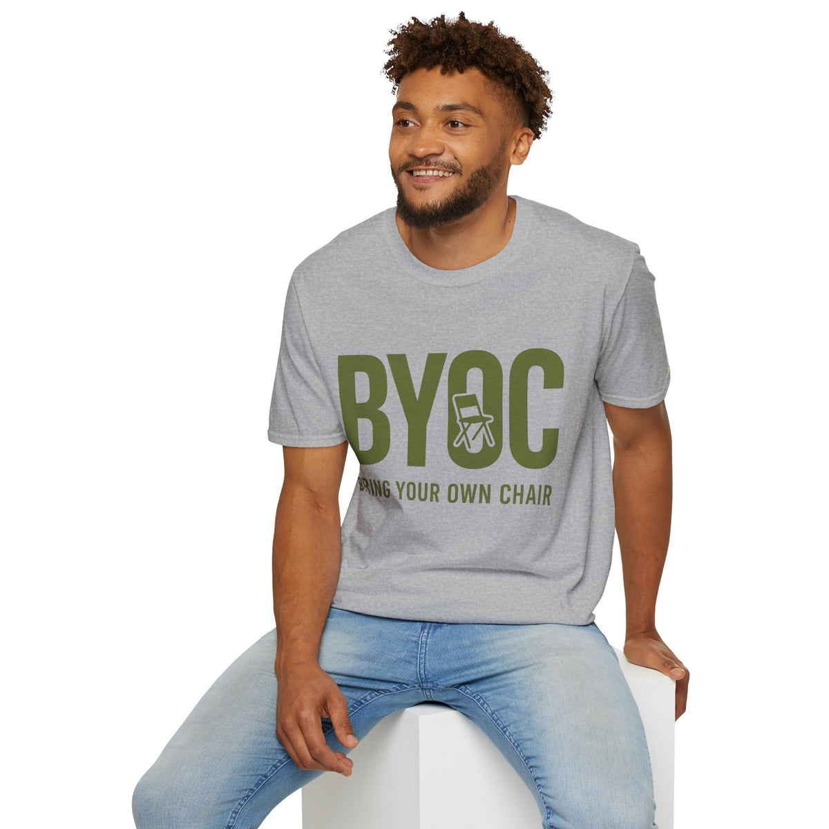 BYOC T-Shirt — Bold Minimalist Text Tee (Bring Your Own Coffee) - Trending Now - August 2026
