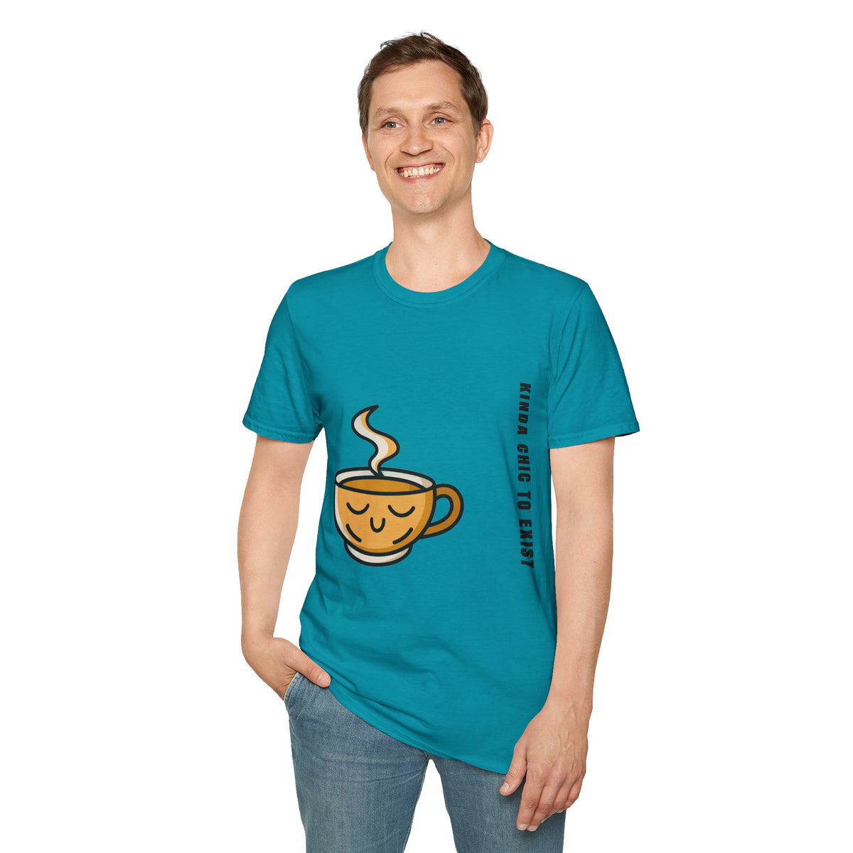 Coffee Cup T-Shirt — Cute Steaming Mug Graphic Tee - Trending Now - September 2026