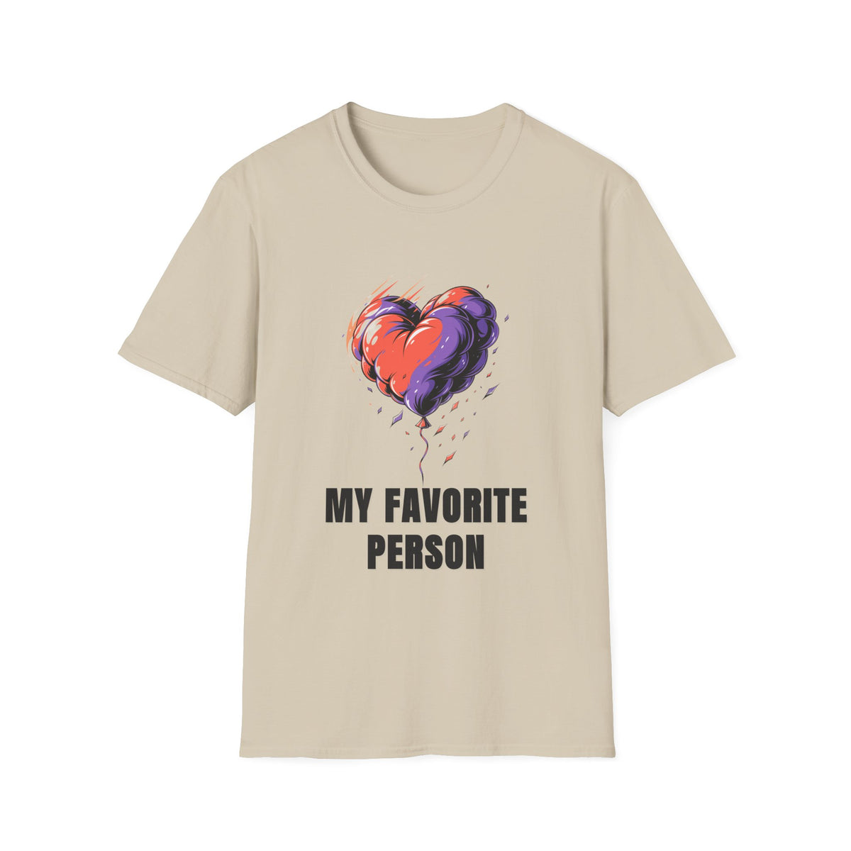 Heart Graphic T-Shirt — "My Favorite Person" Casual Tee - Trending Now - August 2026