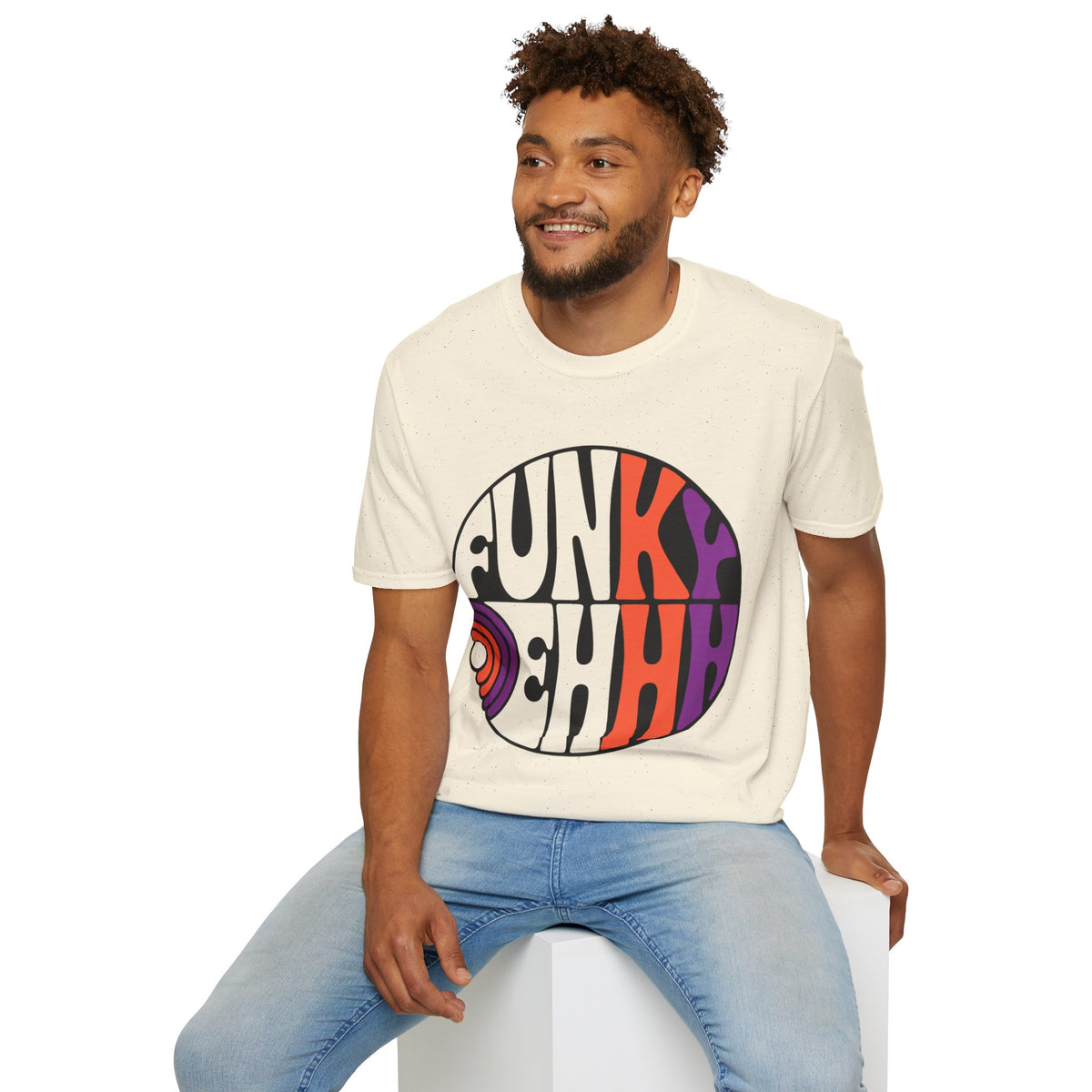 Funk Vibes Graphic T-Shirt — Retro 70s Circle Design - Trending Now - August 2026