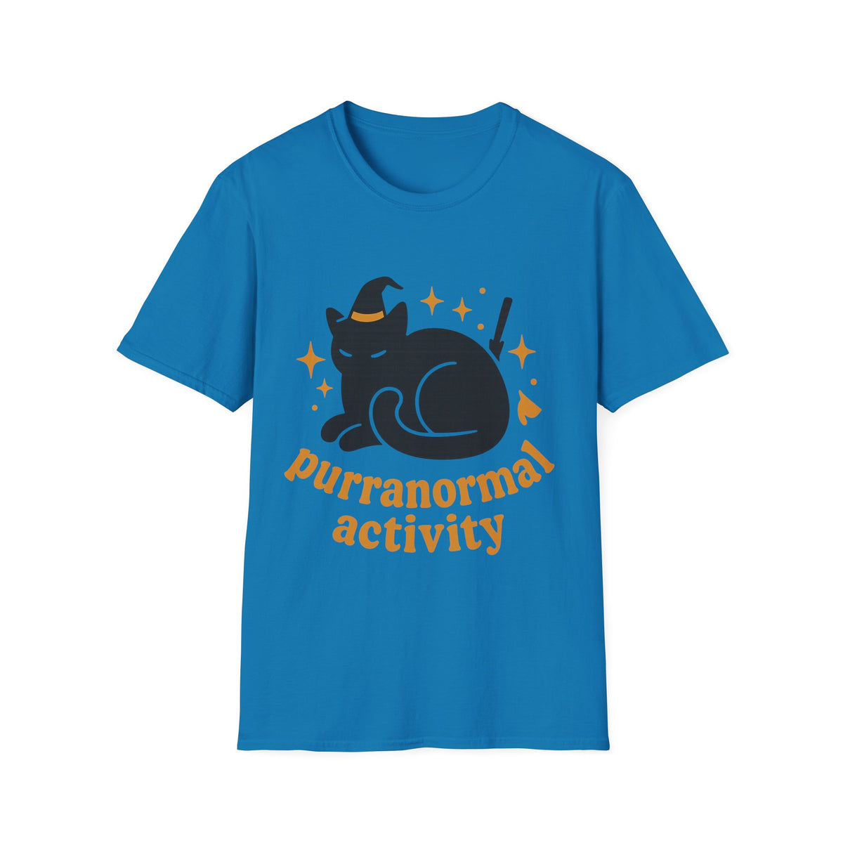 Paranormal Activity Circle T-Shirt — Cute Retro Ghost & Stars Tee - Trending Now - August 2026